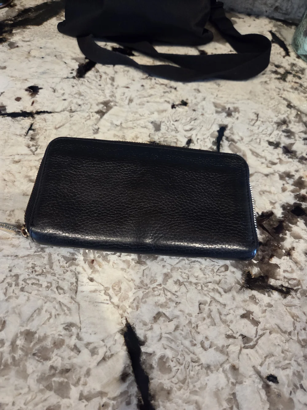Tory Burch Black Nylon And Leather Crossbody Bag with Wallet